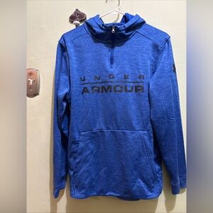 Under Armour Cold Gear Womens cowlneck Loose Hooded 1/4 Zip Size M